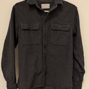 Everlane - The Heavyweight Overshirt | Uniform - Charcoal Heather Small